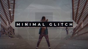 Videohive Minimal glitch Promo Openers template preview