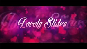 Lovely Slides Video Displays template preview