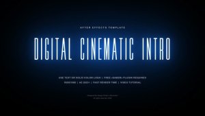 Videohive Digital Cinematic Intro Openers template preview