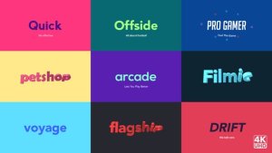 Videohive Quick 3D Logo Logo Stings template preview