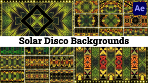 Videohive Solar Disco Backgrounds for After Effects Elements template preview