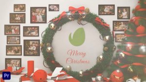 Christmas Joy | For Premiere Pro Video Displays template preview