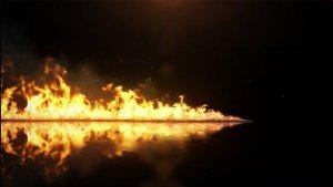 Videohive Flaming Line Logo Reveal Logo Stings template preview