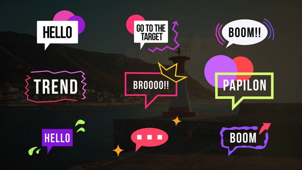 Creative Titles | MOGRT Premiere Pro template preview