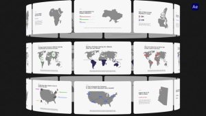 Videohive Infographics - World Map Infographics template preview