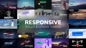 Videohive Responsive Titles and Lower Thirds Elements template preview