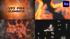 Videohive VFX Fire Elements for After Effects 50326890 Elements template preview