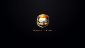 Videohive Gaming Glitch Logo Logo Stings template preview