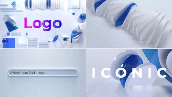 Videohive Search Bar Logo Reveal 42583777 Openers template preview