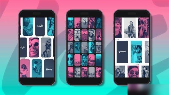 Videohive Dynamic Opener Instagram Reel Openers template preview