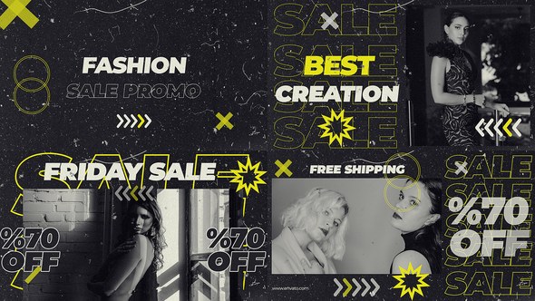 Videohive Fashion sale opener 50125290 Broadcast-packages template preview