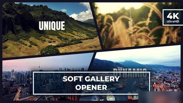 Videohive Soft Multiscreen Opener | Dynamic YouTube Gallery Intro Openers template preview
