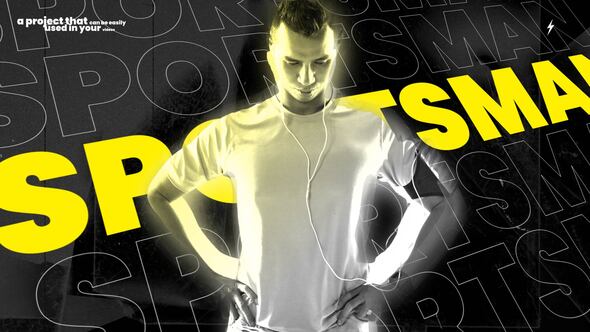 Videohive Typography // AE Titles template preview