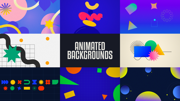 Videohive Motion Backgrounds Elements template preview