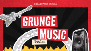 Videohive Grunge Music Titles Titles template preview