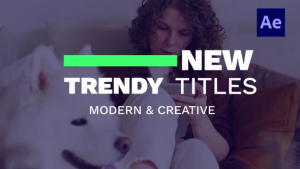 Videohive Modern Big Titles /Ae Titles template preview