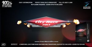 Videohive City Race Promo Openers template preview