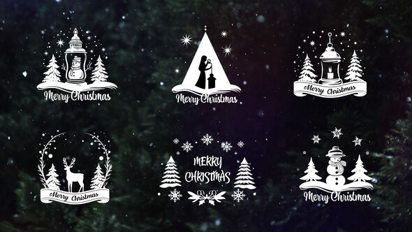 Videohive Christmas Titles 48650728 Titles template preview