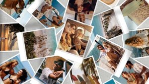Videohive Photo Pile Collage Video Template Elements template preview