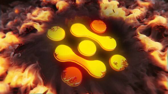 Videohive Slow Motion Fire Reveal Logo Stings template preview
