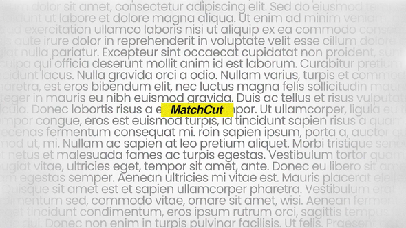 Videohive Match Cut 59697464 Infographics template preview