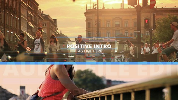 Videohive  Positive Intro Openers template preview