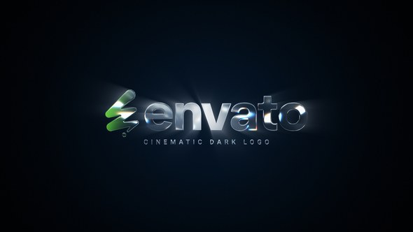 Videohive Cinematic Dark Logo Logo Stings template preview
