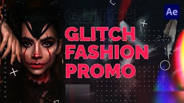 Videohive Glitch Fashion Promo Openers template preview
