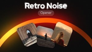 Videohive Retro Glow Opener Openers template preview
