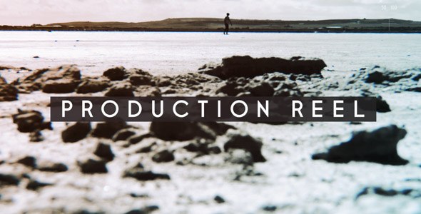 Production Reel Video Displays template preview
