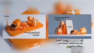 Videohive Transport Logo Reveal Logo Stings template preview