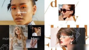 Videohive Modern Fashion Photo Slideshow Openers template preview