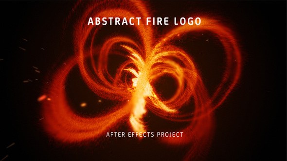 Videohive Abstract Fire Logo Logo Stings template preview