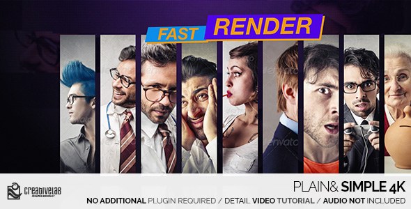 Videohive Plain & Simple 4K Openers template preview