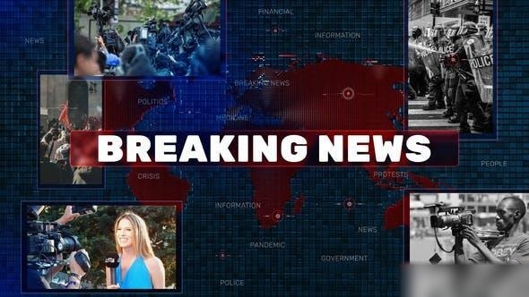 Videohive Pin-Art News Opener Openers template preview