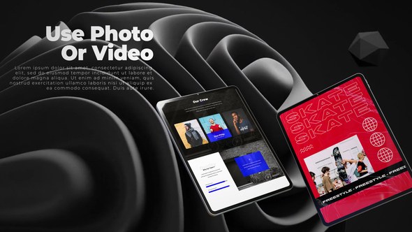 Videohive Tablet Mockup 50111695 Product Promo template preview