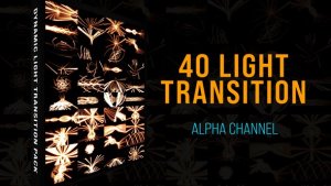 Videohive Light Lines Transition Pack Elements template preview