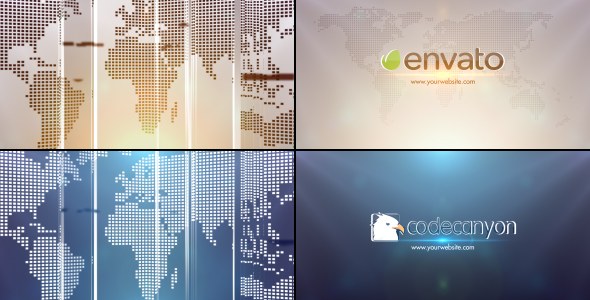 Videohive Global Business Logo Logo Stings template preview