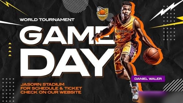 Videohive Basketball Sport Promo 46760210 Openers template preview