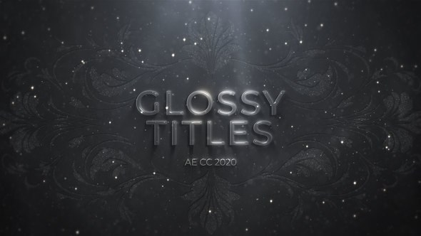Videohive Luxury Glossy Royal Titles Titles template preview