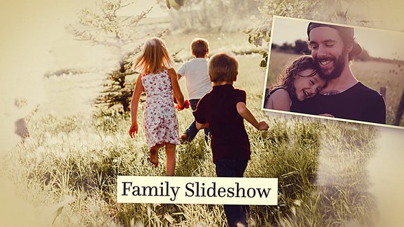 Videohive Family Slideshow Openers template preview