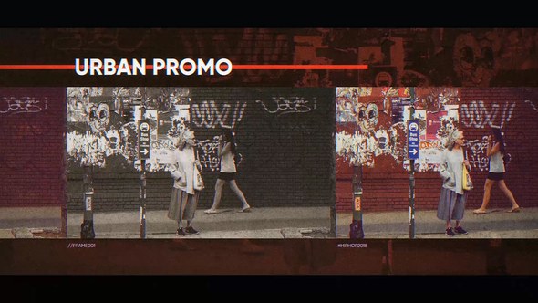 Videohive Urban Promo Video Displays template preview
