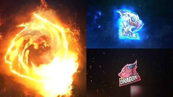 Videohive Fire Logo Reveal 44749456 Logo Stings template preview