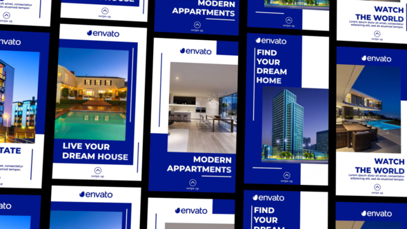 Videohive Real Estate Instagram Stories Reels Product Promo template preview