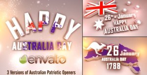 Videohive Australia Patriotic Openers Openers template preview