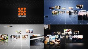 Videohive Business Tech Logo Reveal Logo Stings template preview