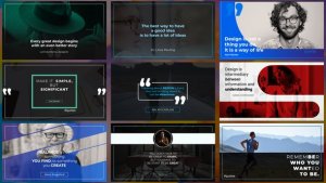 Videohive Full HD Quotes Titles template preview