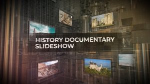 Videohive History Documentary Slideshow 42918508 Video Displays template preview
