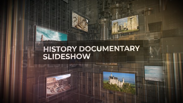 Videohive History Documentary Slideshow 42918508 Video Displays template preview