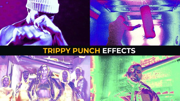 Videohive Trippy Punch Effects | After Effects Elements template preview
